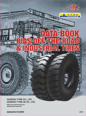 2018 ADVANCE Data Book - Bias Off The Road and Industrial Tires
