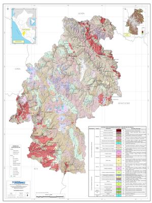 Mapa 5 - Geomorfológico Huancavelica