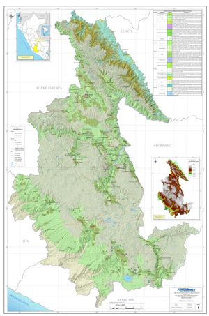 Mapa 1 - Cobertura Vegetal Ayacucho