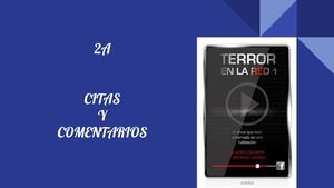 2a Citas Y Comentarios Terror En La Red 1