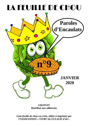 LA FEUILLE DE CHOU N°9 - JANVIER 2020