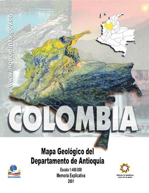 Mapa Geológico de Antioquia