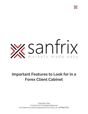 Important Features To Look For In A Forex Client Cabinet