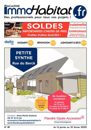 Magazine N°89 Du 13 Janvier 2020 ImmoHabitat.fr