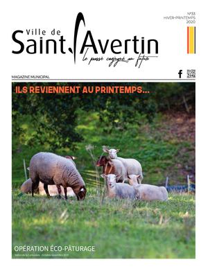 Saint-Avertin Magazine n°33 - Janvier-Avril 2020