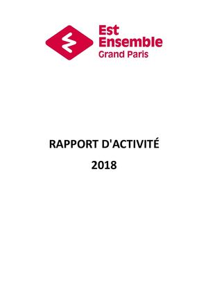 Rapport d'activité 2018