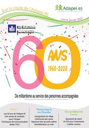 Sur La Route De L'adapei 45 Janvier 2020