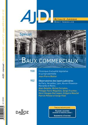 Ajdi Spécial Baux Commerciaux 2019