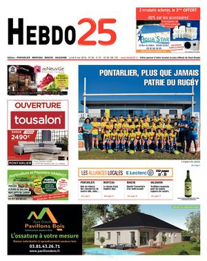 HEBDO Pontarlier 2019 SEMAINE 19
