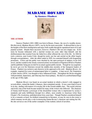 Madame Bovary