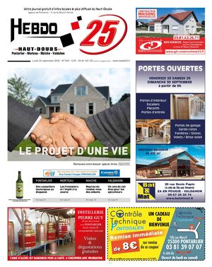 HEBDO PONTARLIER 2018 SEMAINE 39