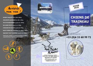 Brochure Chiens De Traineau Hiver 2020