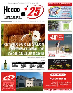 HEBDO PONTARLIER 2018 SEMAINE 11