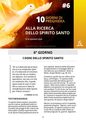 06 - Dieci giorni di preghiera 2020