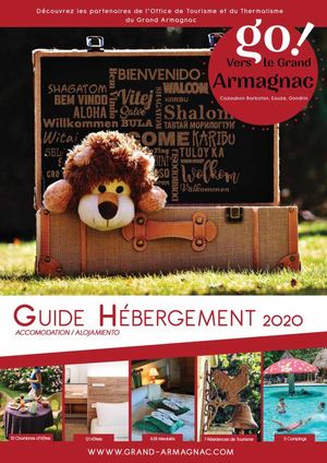 Guide Hébergement Grand Armagnac 2020