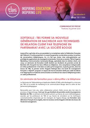 TBS Partenariat TBS/Booge