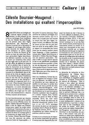 Articles Pôle Culture Tintamarre