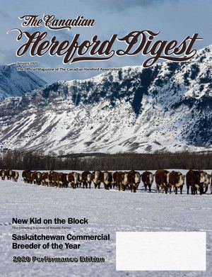 Canadian Hereford Digest January 2020
