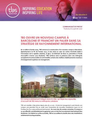 TBS CP Nouveau Campus Barcelone