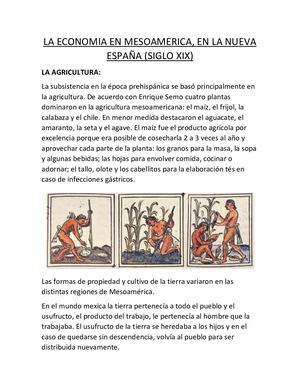 La Economia En Mesoamerica (1)