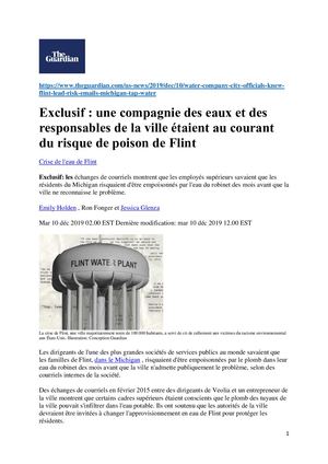 Guardian Flint Veolia Traduit 201912