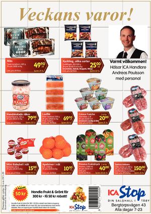 Ica Stop Veckans Kampanjblad