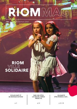 N°134 - Riom Mag' Janvier/Février/Mars 2020
