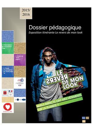 Dossier Pedagogique Le Revers De Mon Look