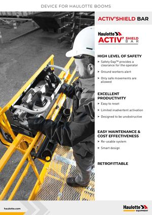 ACTIV SHIELD BAR - DATASHEET - EN