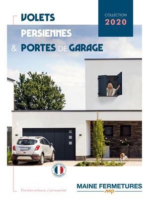 Catalogue Volets Persiennes Portes De Garage Maine Fermetures 2020