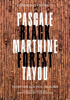 "Black Forest" de Pascale Marthine Tayou - Dossier pédagogique