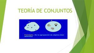 Diapositivas Sobre Teoria De Conjuntos
