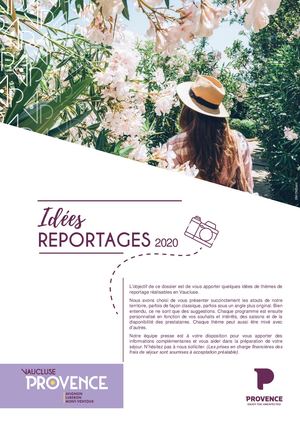 Idées de reportages 2020