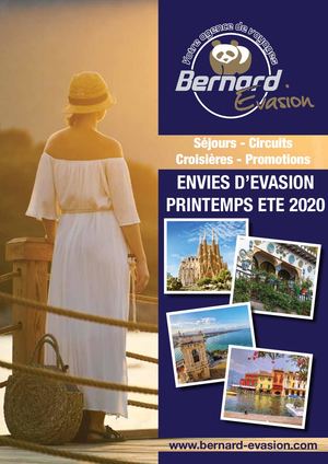 Bernard Evasion Printemps 2020