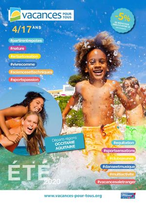 Séjours Vacances Pour Tous - été 2020