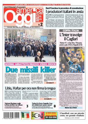 America Oggi 15 Gennaio 2020