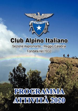 Programma 2020 Cai Club Alpino Italiano Aspromonte Reggio Calabria