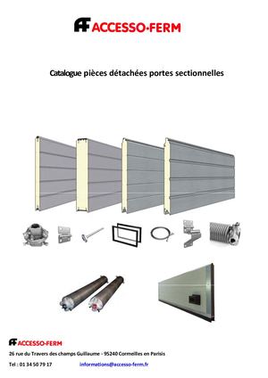 Catalogue Pieces Sectio