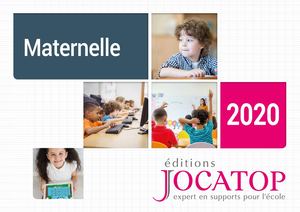 Catalogue 2020 • Maternelle • Editions Jocatop, concepteur d'outils pédagogiques