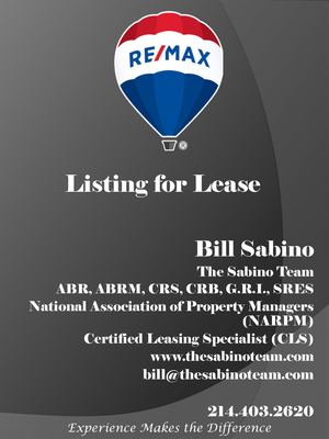 Remax Listing For Lease 2020