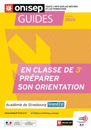 En classe de 3e - Préparer son orientation 2020