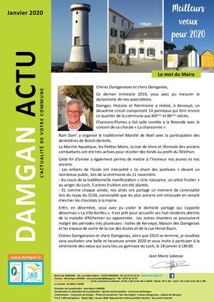 Damgan Actu Janvier 2020 Web