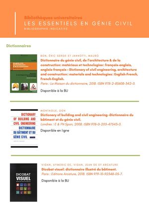Les Essentiels En Génie Civil