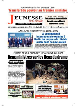 Jeunesse D'algerie 20 01 2020