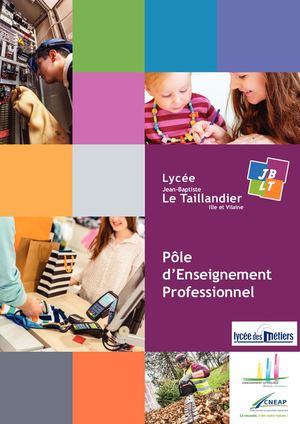 Plaquette Enseignement Professionnel