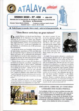Atalaya Enero Nº 458 Año 2020