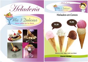 Publicidad Heladeria