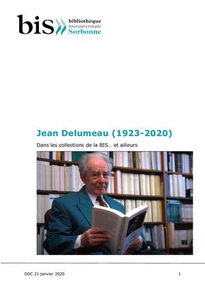 Jean Delumeau 1923 2020