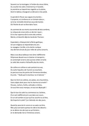 Souvent Sur La Montagne