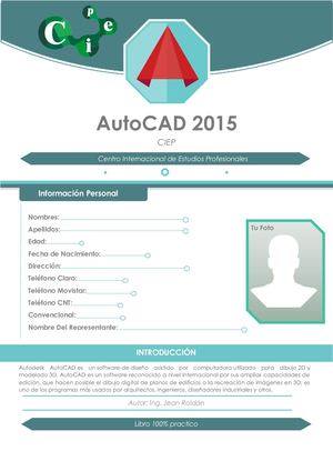 Libro De Autocad 2d Y 3d
